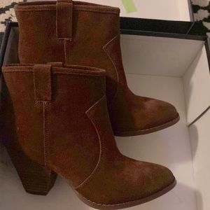 Splendid Eloise Suede Booties NEW